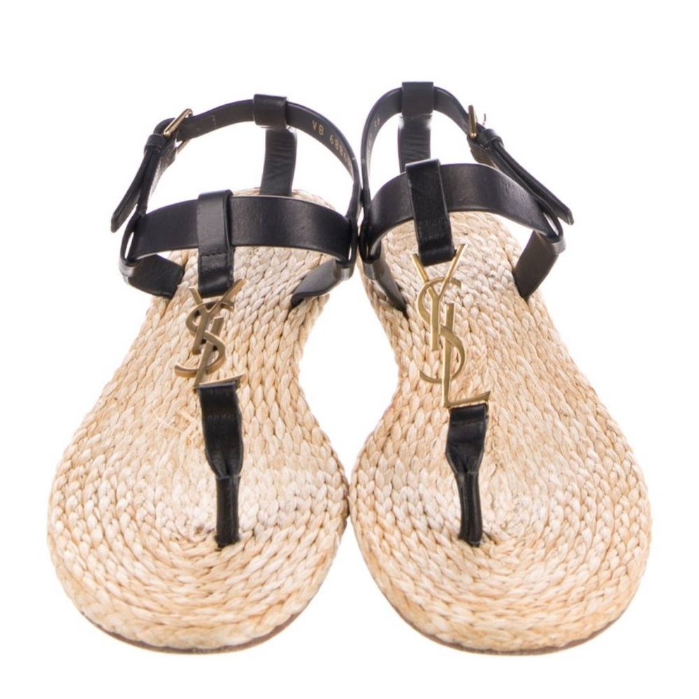 Yves Saint Laurent Black Women's Sandals
